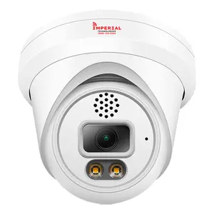 Imperial 6MP Outdoor Security Camera with Human/Vehicle Detection – Color Night Vision 2-Way Audio IP67 Waterproof
