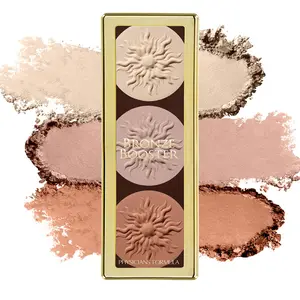 Physicians Formula Bronze Booster Highlight & Contour Powder Palette, Matte Sculpting, 3.01 oz, Alcohol Free, Paraben Free, Dermatologist Tested - Makeup, Bronzer Cosmetic Brush Blend shimmer makeup Clay Concealer Eyeshadow Foundation