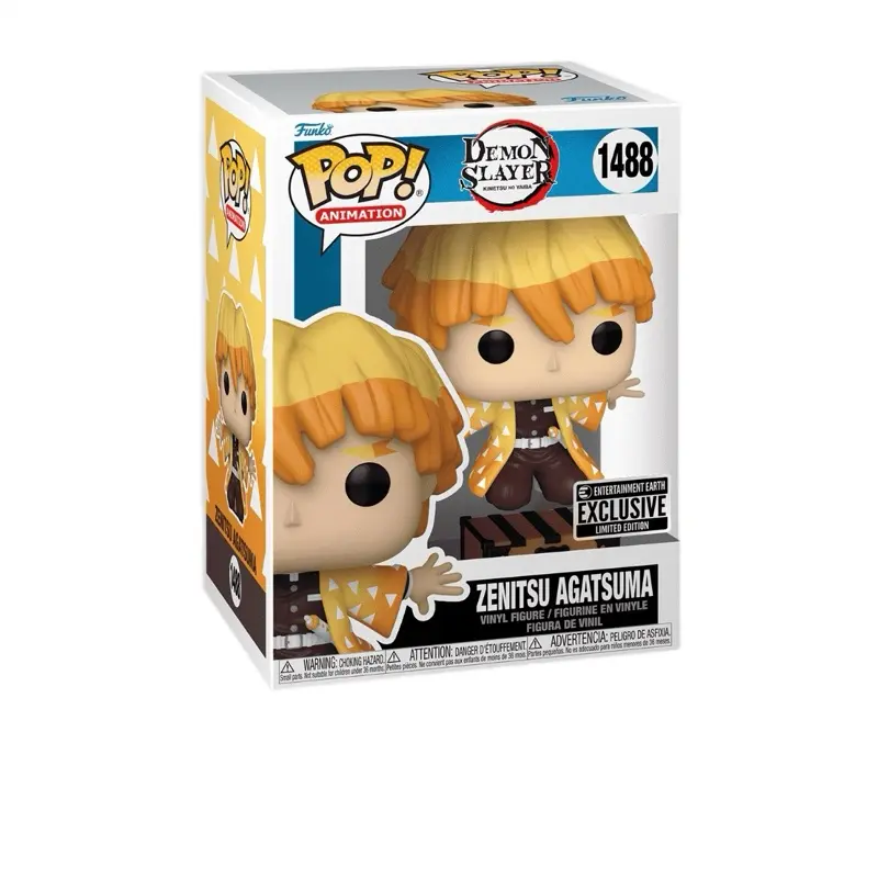 Funko Pop! Zenitsu #1488 (Demon Slayer) Anime Vinyl Figure Collectible