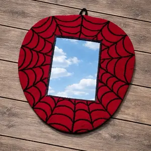Superhero Character Rug Mirror