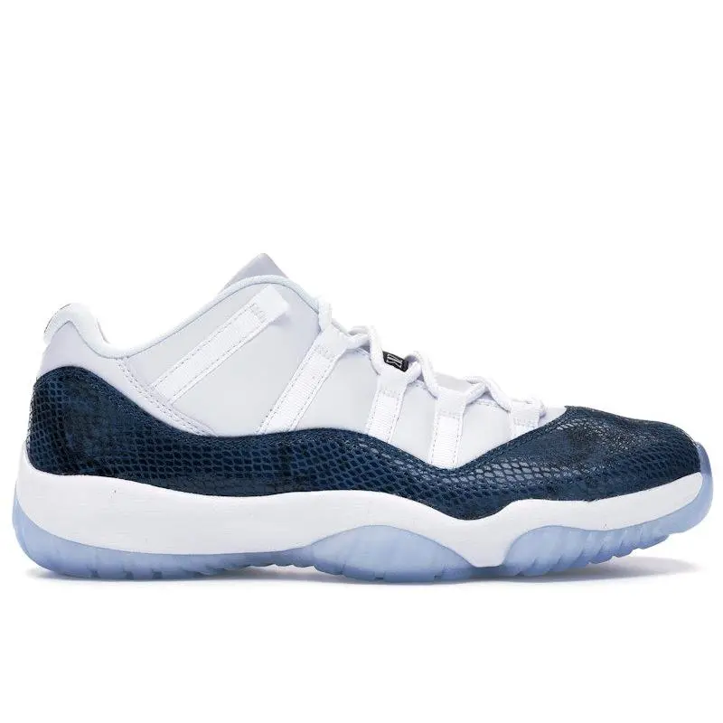 Jordan Men's 11 Retro Low Snake Navy (2019), from StockX