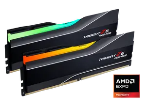 G.SKILL Trident Z5 Neo RGB Series AMD EXPO 32GB (2 x 16GB) 288-Pin PC RAM DDR5 6000 (PC5 48000) Desktop Memory Model F5-6000J3038F16GH2-TZ5NR
