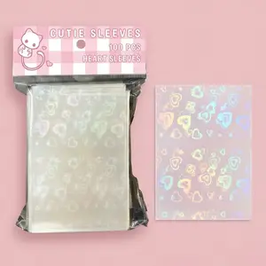 Cutie Collectible Trading Card Sleeves, Protective Sleeves for Accessory Storage