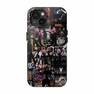 Famous Rapper-Themed Film-Style Phone Case — Compatible with iPhone 12, 13, 14, 15, 16, 17 Series. Slim, Hard-Shell Design: Scratch-Resistant, Durable, and Fade-Proof — Unisex Style.
