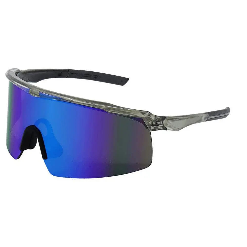 Bullhead Whipray ANSI Z87.1 Certified Safety Glasses - Polarized, Anti-Fog, TR-90 Frame, Wrap-Around Sun Protection Men's Polarized Sunglasses for Home Improvement Work