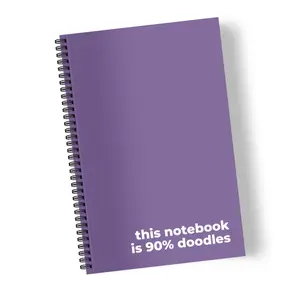 This Notebook is 90% Doodles - Humorous Design - 150 Lined Pages - Premium Paper - Perfect for Journaling & Note-taking - Great Gift Idea