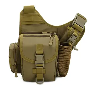 Outdoor Mountaineering Chest Bag, Multi-functional Tactical Backpack, Large Saddle Bag, Single Shoulder Slant Cross Bag, Travel Camping Bag