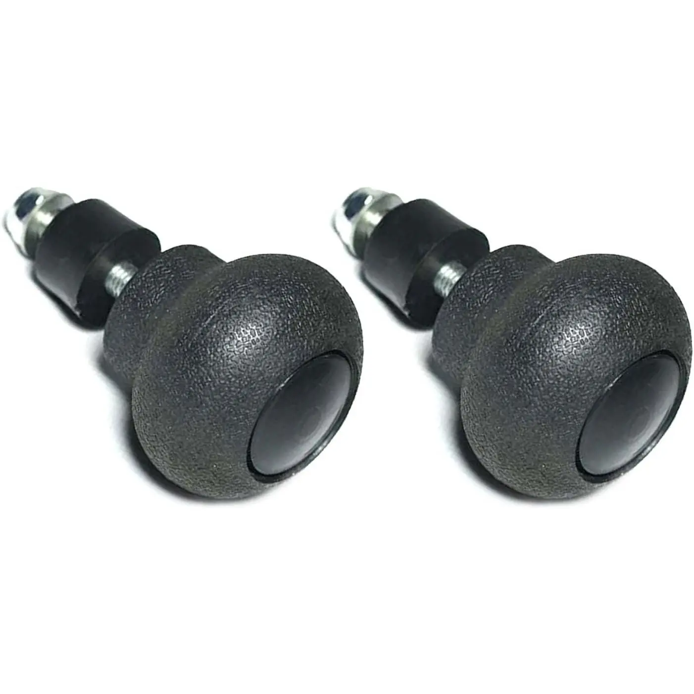 2 count Steering Wheel Knob,Universal Non-Slip Steering Wheel Knob Spinner,Screw Steering Wheel Spinner Knob-Suitable for ,  Forklifts, , Boat, and Golf Cart - Black