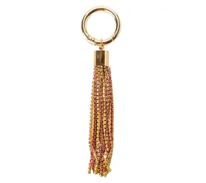 Violet & Brooks Brooke Rhinestone Tassel Bag Charm