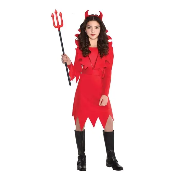 Girl's Devious Devil Costume