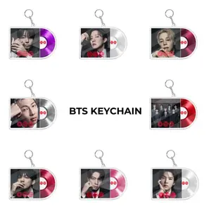 Kpop Fan Keychain, Acrylic Record Keychain, 2026 world Tour keychain