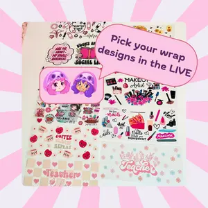 Pick your UVDTF Wrap Designs uv dt