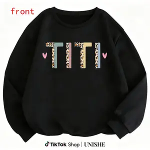 Unisex Sweatshirt Titi Aunt – 100% Cotton Comfortable Long Sleeve