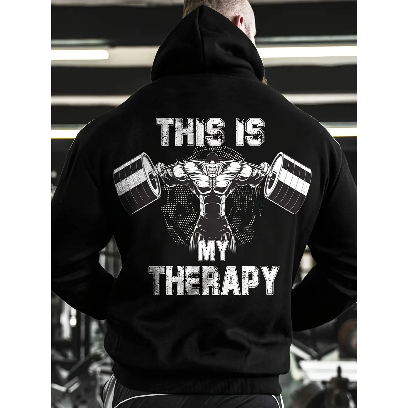 Men's Unisex Graphic Pullover Hoodie-Jumper, Cotton-Poly Blend Regular Fit Drop Shoulder Long Sleeve Fashion Top, Soft Sportswear for Gym Training, Valentines Day, Christmas
