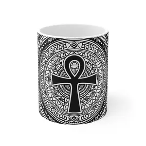 Mandala Ankh - Mug
