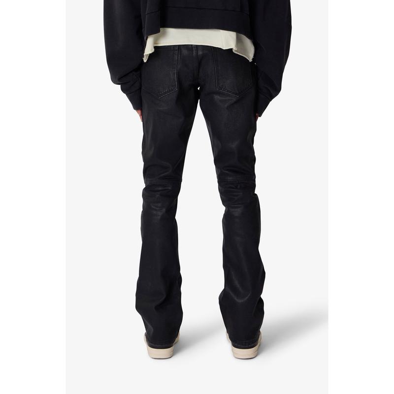 mnml B729 Waxed Denim - Black