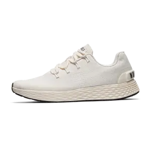 NOBULL Women's Allday Ripstop Shoe in Cream - Athletic Everyday Sneaker, Comfortable Walking Shoe, Versatile Trainer