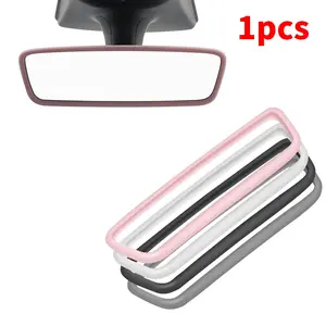 Silicone Car Mirror Cover, Multi-Color Flexible Rearview Mirror Protector, Stretchable Fit, Universal Car Decoration Accessory, Car Interior Accessory, Car Accessories