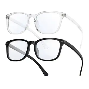 2026 Blu-ray Glasses Men Woman, Glasses for Computer Gaming, Fashion Accessories, Fashion Lightweight glasses for Office work/Daily wear/Study/Social Gathering