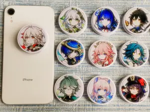 Genshin Impact Phone Grip Holder Stand Holder Furina Wanderer Nahida Alhaitham Cyno Kazuha