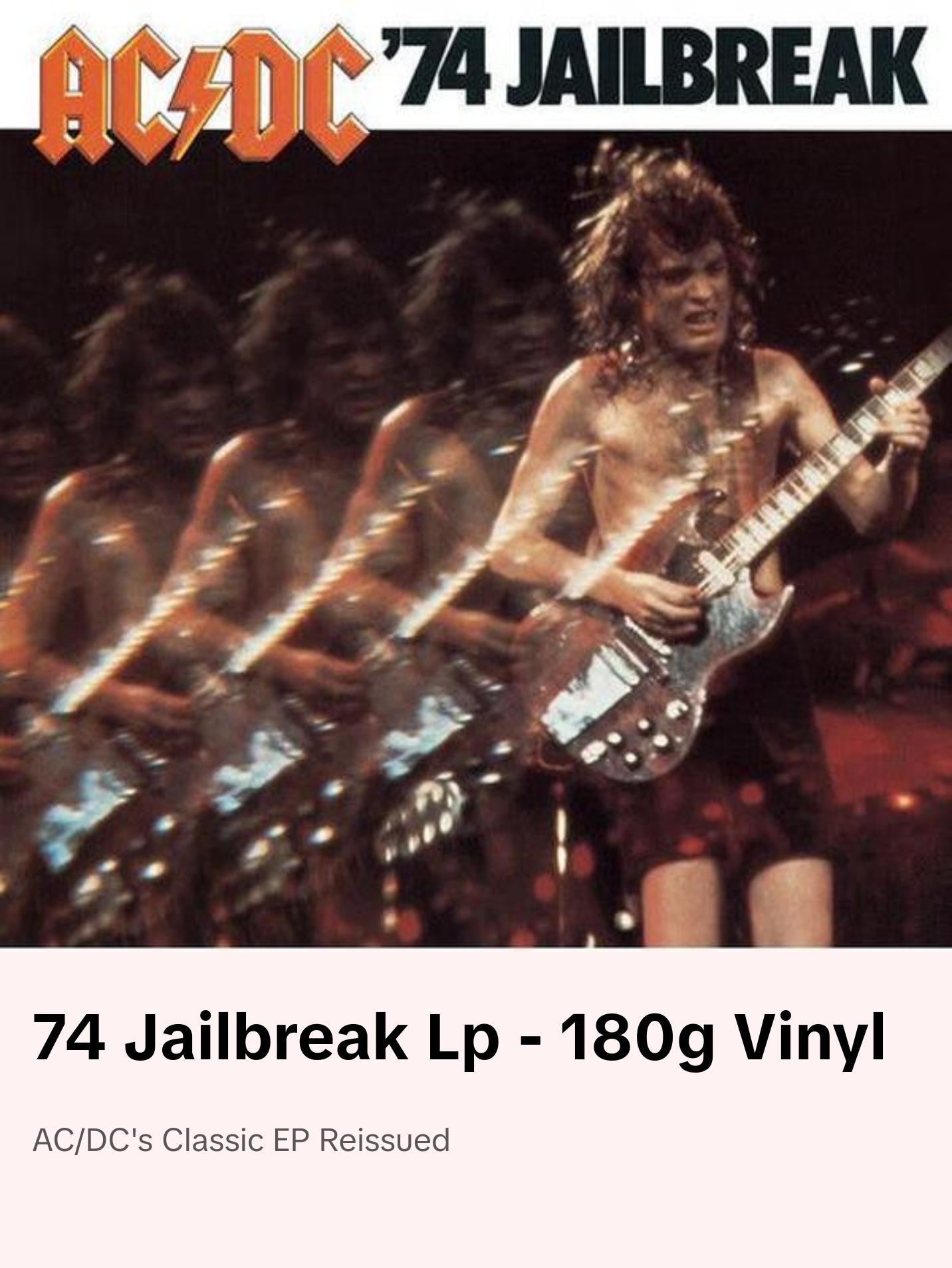 AC/DC - 74 Jailbreak - TikTok Shop