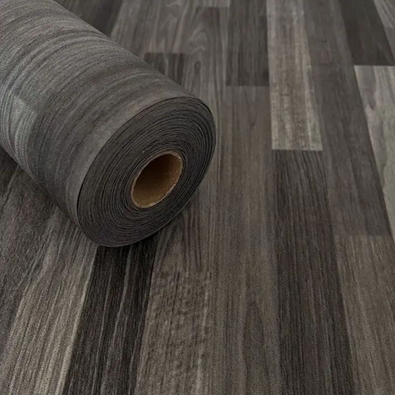 Thick Upgrade Peel and Stick Floor Tile Vinyl Flooring Thick Butcher Block Contact Paper Waterproof Flooring Wood Grain Self Peel and Stick Flooring for Bedroom Living Room Kitchen Table Cabinets