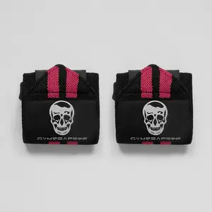 Wrist Wraps - 18" Weightlifting Wrist Support - Pink Wrist Wraps - 18" Weightlifting Wrist Support - Pink