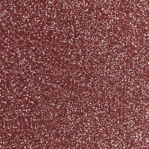 12" Siser Glitter Heat Transfer Vinyl - Rose Gold, DIY Material for Scrapbooking & Stamping Crafts
