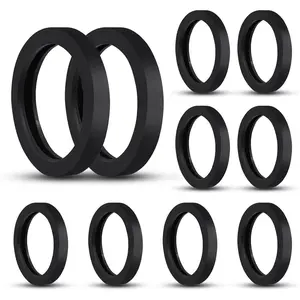 10 count Gas Can Gaskets Replacement,Universal  Gas Can Seals Spout Gasket Rubber Ring Can Gaskets Jerry Can Cap Gasket Compatible with  Gas Can Spout
