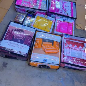 Mixed Bedspread Set for $207 - Multiple Colors & Patterns - Includes 5 Pieces - King Size - Premium Bedding Collection