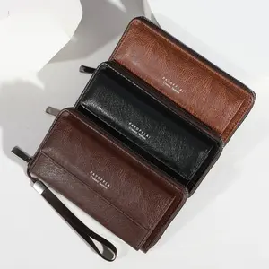 2026 New Mobile Phone Bag - Multi-Card Casual Long Wallet & Large Capacity Clutch for Men