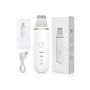 Ultrasonic Blackhead Remover Machine, Pore Cleansing Beauty Instrument, Facial Cleanser Wash Gel, Contains Batteries, Magnetic Field I