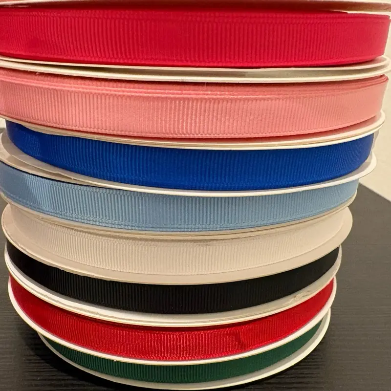 3/8" (1cm) Grosgrain Ribbon - 50 yards 3/8" (1cm) Grosgrain Ribbon - 50 yards