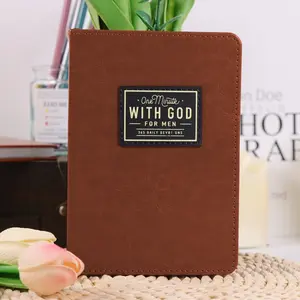 Men's Spiritual Growth Guide Book, One Minute with God, Perfect Gift for Boyfriend Brother Father, Inspirational Learning Plan