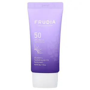 Frudia Blueberry Hydrating Air Fit Sunscreen, SPF 50 PA++++, 1.76 oz (50 g) Frudia Blueberry Hydrating Air Fit Sunscreen, SPF 50 PA++++, 1.76 oz (50 g)