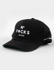 FIELD GRADE No Fcks Given Snapback Hat