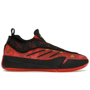 adidas Men's Dame 9 Bape Black Red, from StockX