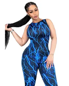 Electric Energy Bodysuit - Neon Glow Shifting Colors Fire Styles Tube Top One Shoulder Tank All Seasons Fashion