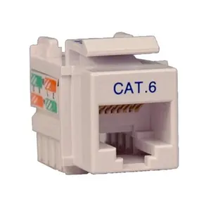 Tripp Lite TRL-N238-001-WE 110 Punchdown Jack Cat6 & Cat5e, White