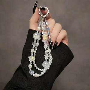 Pearl Star Kindle Charm | Angelcore Aesthetic Kindle Back Accessory for Readers