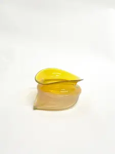 Sticky Glass Deflated Bowl #6 (Small) - Tableware