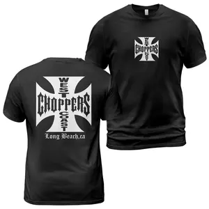 Paul Walker West Coast Choppers T-shirt, Vintage 90s Unisex Graphic Shirts, Menswear Cotton Casual Shortsleeves Top