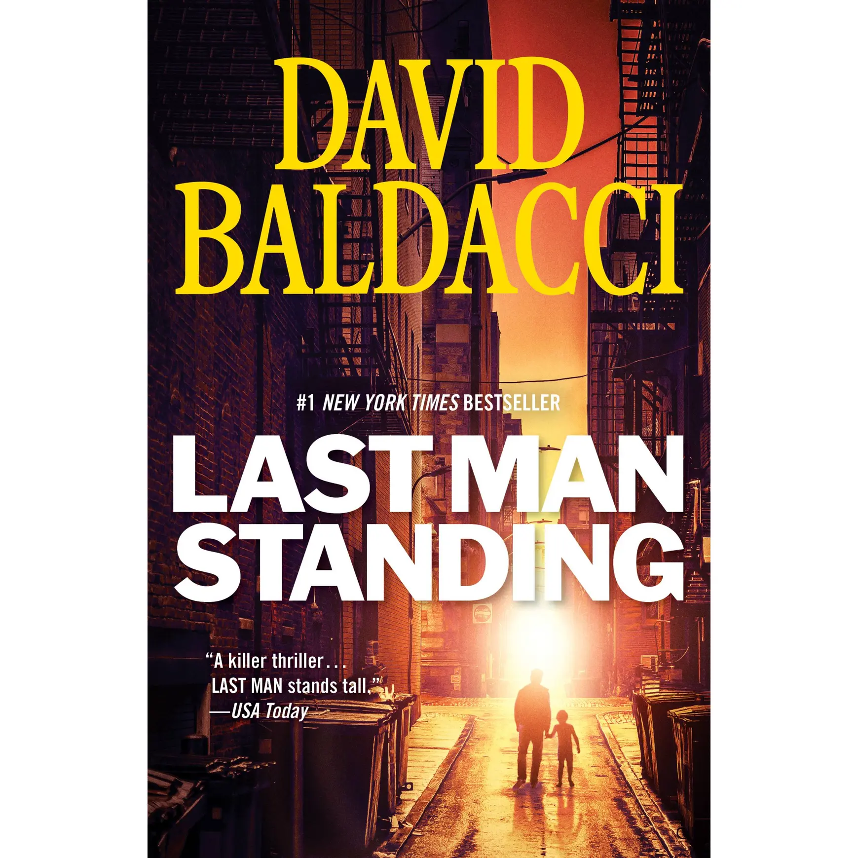 Last Man Standing by David Baldacci [Paperback Book]