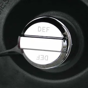 RoadWorks Chrome-Plated Plastic DEF Tank Cap 30849 Universal Fit for Trucks & Semis Durable ABS Plastic Mirror Finish Protection