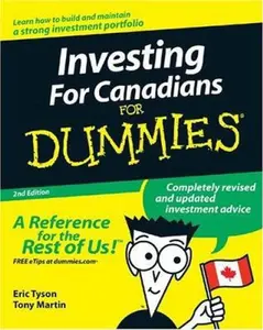 USED-Investing for Canadians for Dummies by Eric Tyson (Paperback)