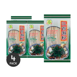 4-Pack Bamboo Garden Jiangxi Coarse Rice Flour 300g - Gluten-Free, Versatile Cooking Ingredient