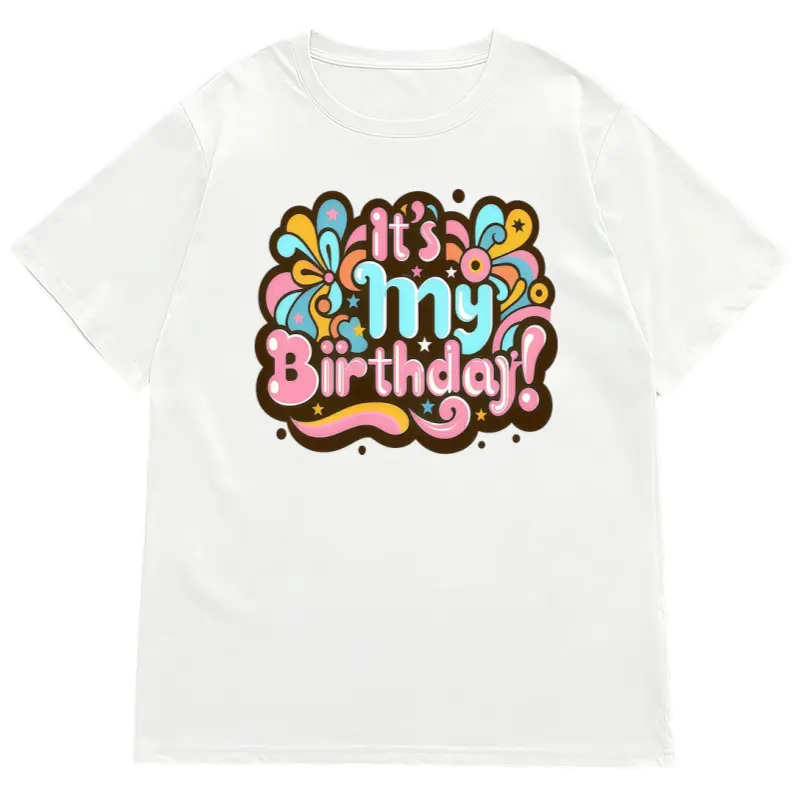 Its My Birthday Groovy Birthday Women T-Shirt