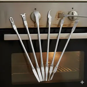 Professional 8-Piece Micro Repair Tool Kit: Ultra-Thin Metal Pry Tools, Precision Tweezers Set, Anti-Static Soldering & PCB Repair Tools for Phone, Laptop, CPU & Electronics Maintenance, Repair Toolkit