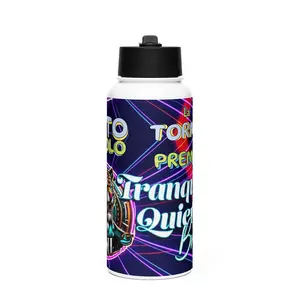 Cero Bulto, Solo Fuego" Premium Water Bottle - Tranquilo Quieto Brand