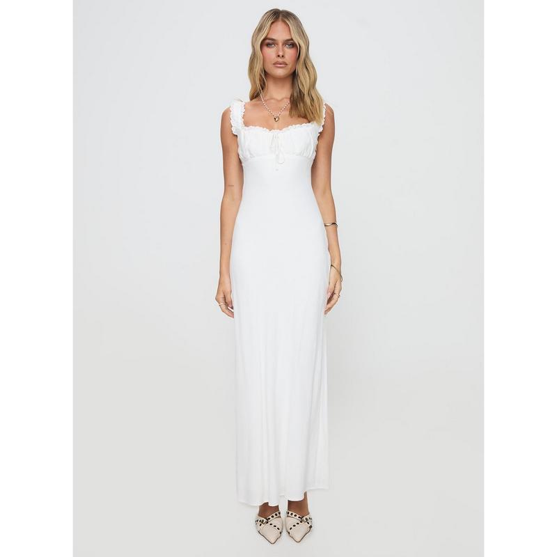 Lillette Maxi Dress White